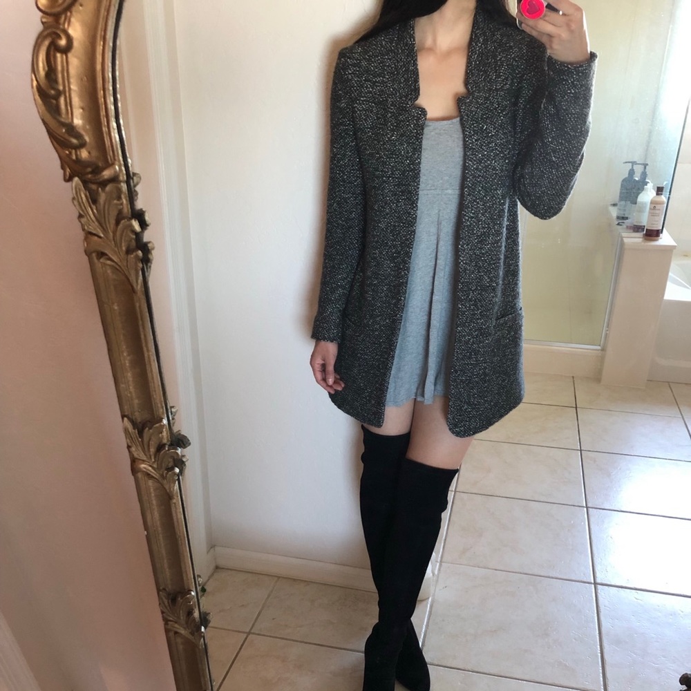 Zara tweed coat. NWOT.